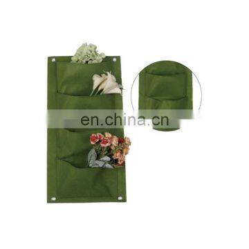 Wholesale 25 pocket Wall Balcony Herbs Indoor Vertical Garden Hanging Outdoor Felt Planter Bag