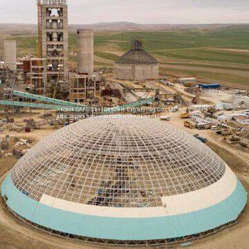 Guangdong Tapai Group Steel Structure Space Frame Dome and Barrel Storage Project photo-3