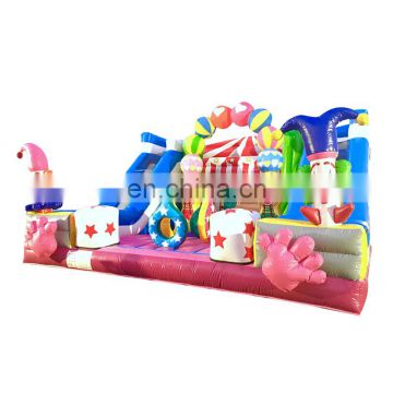 Circus Clown Theme Inflatable Children Activity PlaygroundJumping Castles