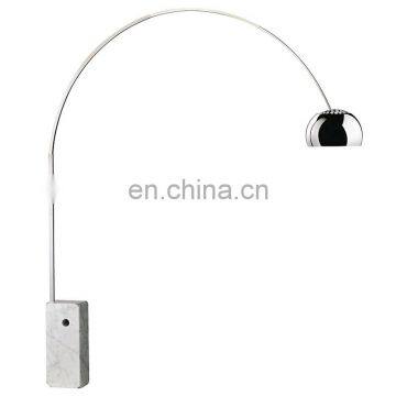 Современный классический дизайн. Украшательная настольная светодиодная дуговая лампа для дома и офиса с мраморным основанием photo-2