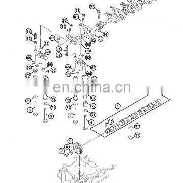 FOMI 4HF1 4HG1 4HK1 6HE1 Metal Camshaft Bush Bearing 8973861890 897386-1890 8-97386189-0 8976026990 897602-6990 8-97602699-0