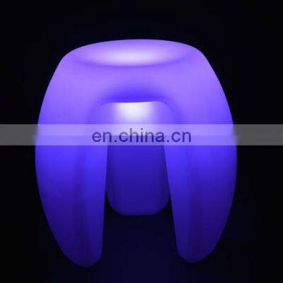 High quality nightclub led lighted stool hot sale bar chair for Party