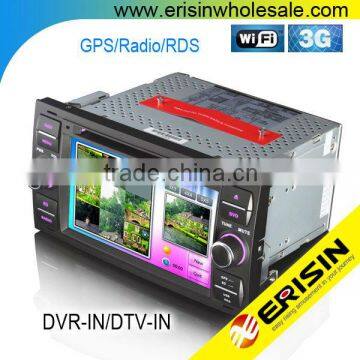 Erisin ES7301M 7" Double Din Car DVD With GPS 3G for Connect 2008 2009