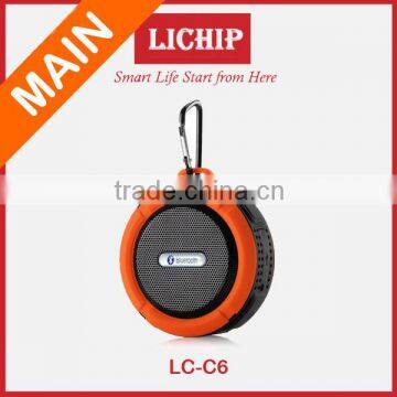 Smart waterproof keyring bluetooth speaker LC- C6