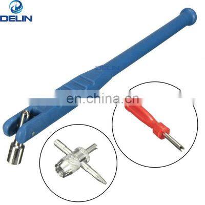 set of 3 Tube Metal Tire Repair Tools Valve Stem Core drawing Tire Valve Stem Puller