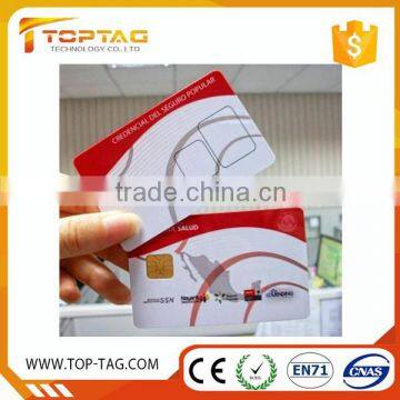 ISO7816 SLE4428 Contact IC Smart Card With PVC Material photo-3
