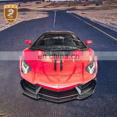 Hot Sale Vors Style Carbon Fiber Front Lip Diffuser For Lambor Aventador Lp700 photo-2