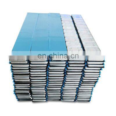 Zinc coated with Europe quality standard steel adhesive wheel weights