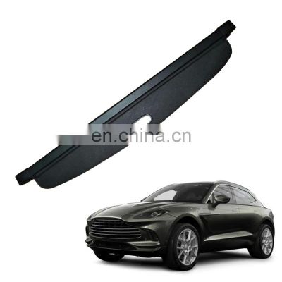 Waterproof Rear Trunk Security Shielding Shade Retractable Cargo Cover For Aston Martin Dbx Accessories