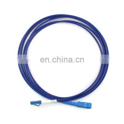 SC-LC Spiral Armored Optical Single Mode Simplex Optic Patch cord fiber yama kablosu Fiber Jumper fiber patch cord sc-lc