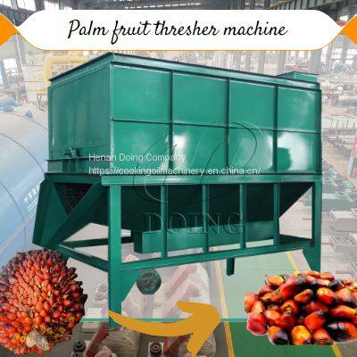 Latest technology for palm fruit thresher in Modern Plant palm oil plant