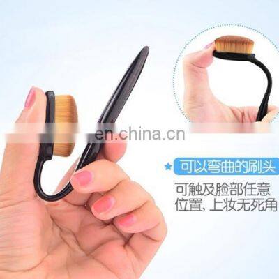 High Quality Toothbrush Shape Single Professional Foundation Coloring Uniform Multi-purpose High-gloss Easy Makeup Brush photo-4