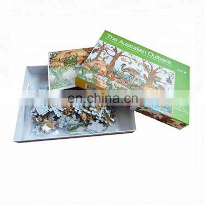 china supplier Kids Games Personalized Custom Paper 1000 Pieces Jigsaw Puzzles diy puzzle toy