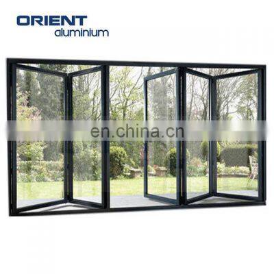 Aluminum Profiles bi-fold Glass Windows Designs