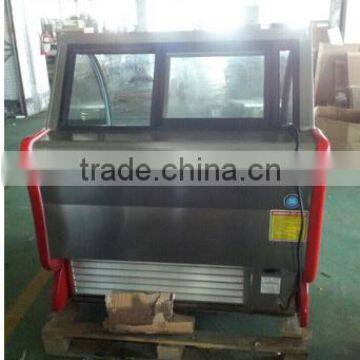 China Supplier Fried Ice Cream Showcase / Hard Ice Cream Showcase / Commercial Ice Cream Showcase photo-6