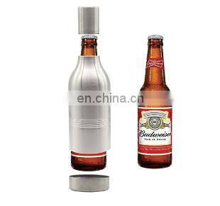 Silver Leak Proof Beer Holder Stainless Steel Insulator Double Wall Beer Bottle photo-2