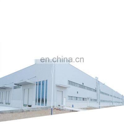 Turnkey Project Anti-Seismic Light Prefab Metal Cladding Premade Steel Structure Framework Tire Workshop