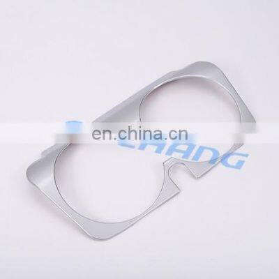 For Mercedes Benz GLC C Class W205 C180 E Class W213 E200l E300 Car Accessories Cup Holder Cover Frame Trim ABS Chrome