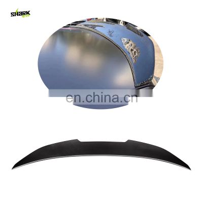 Drop Shipping 100% Real Carbon Fiber Rear Trunk Spoiler For Bmw F22 2 Series/ F87 M2 Psm Style