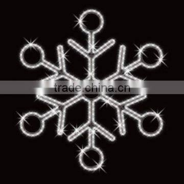 2015 decorative christmas snowflake rope light