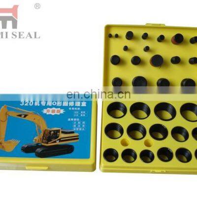 China Factory Rubber O Ring NBR FKM Silicone EPDM O-Ring For Hydraulic Oil Seal photo-4