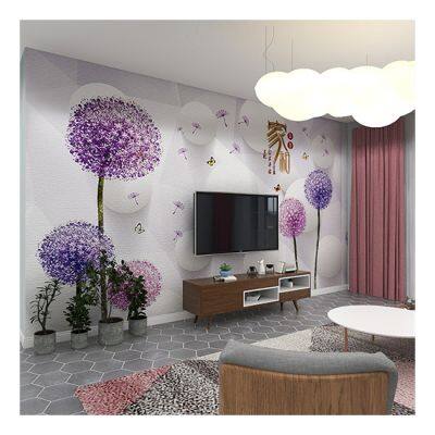 Background Home Wallpaper Murals 3D 5D 8D Custom Size Flower Designs Wall Murals Home Drop Ship