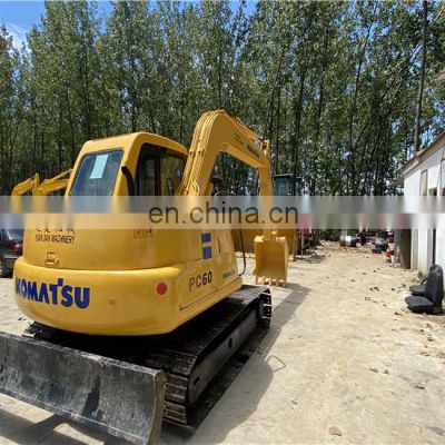 Used komatsu pc60 excavator , Komatsu pc60-7 digging machine , Komatsu pc55 pc60 pc78