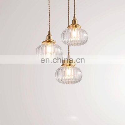 Creative Gass Ball Pendant Light Decor Simple Hanging Lights Home Living Room LED Lighting photo-3