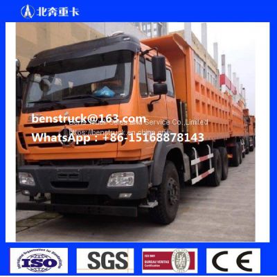 Beiben Truck 380HP 20Cubic 10Wheels 3800+1450 NG80B Long Cabin 6x4 Tipper Dump Truck Low Price for Sale