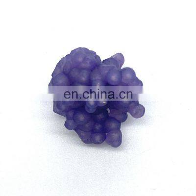 Gifts Raw Amethyst Suppliers Stone Sphere Botryoidal Purple Chalcedony Wholesale Crystals Home Decor Luxury Gift Grape Agate