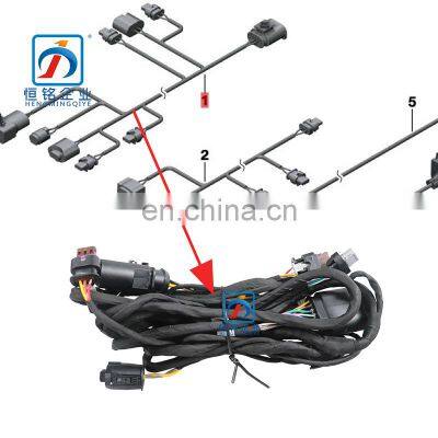 New X3 F25 Front Bumper Cable Harness 61129335481 Parking sensor wiring