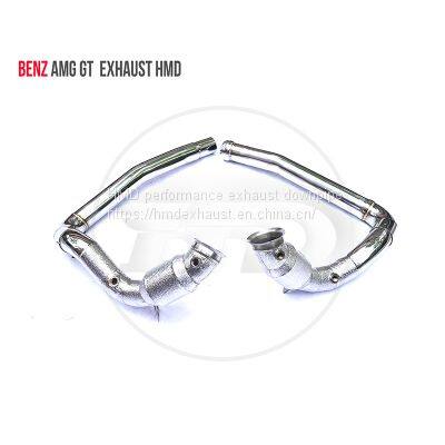 Exhaust Manifold Downpipe for Benz AMG GT Car Accessories With Catalytic converter Header Without cat pipe whatsapp008618023549615