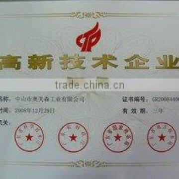 High technology enterprise