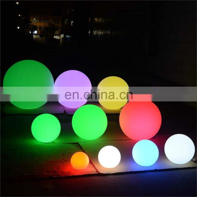 color changing stand ball light landscape garden modelling lighted spheres waterproof luminous solar outdoor led ball lights