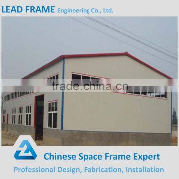 Low cost prefab metal factory building