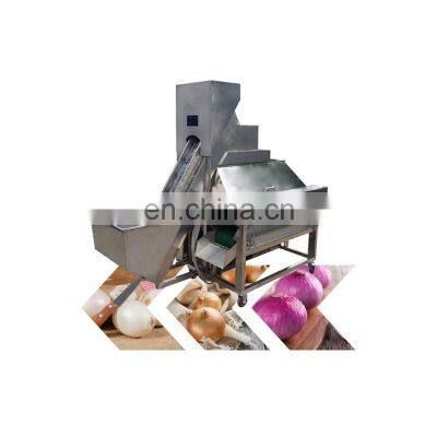 large capacity onion peeler machine onion peeling and cutting machine green onion skin peeler removing processing machine