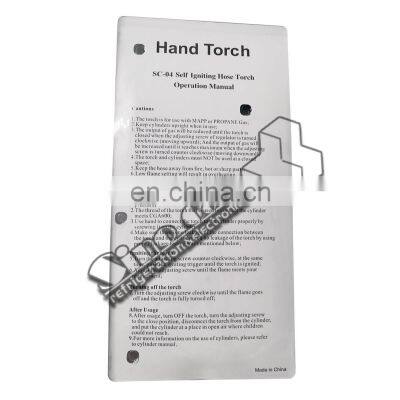 SC-04 Single Tube Flame Self-ignition Mapp Gas Welding Hand Torch With 1.5M Hose HVAC Brass Hand Torch With Hose photo-3