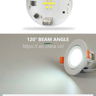 Led Downlight 7w 9w 12w 4inch Recessed Square Round Led Adjustable Ceiling Downlight
