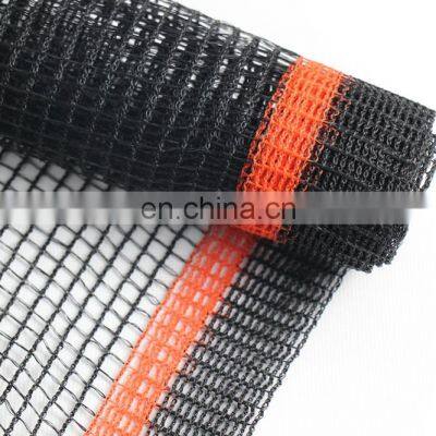 Strong Durable 1/4'' Mesh Fire Resistant NFPA701 Customized Size Weight PE Debris Netting Construction Safety Nets