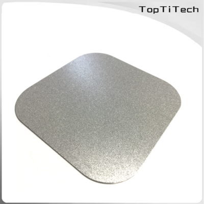 10um sintered porous Ti Titanium plate for gas diffusion