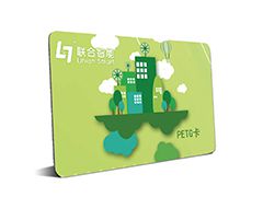 100% Eco-friendly PETG Eco-friendly Material NFC Access Control Card RFID Card