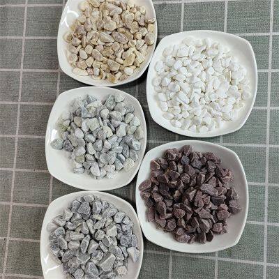 Factory Directly Natural Red Crushed Stone Aggregates Stones for Construction Gravel Paving Stone