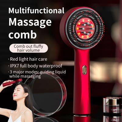 Scalp Massage Comb Electric Cordless Salon Hair and Scalp Massager Portable Head Massager