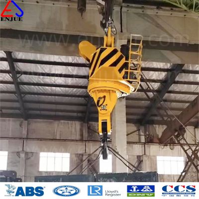 Deck Cranes Spare Parts Lifting Block Hook with Electric Hydraulic Motor Swivel Unit 63ton Customized Crane Hook Block Group