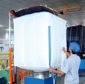 white color 2ton cement bulk bag pp cement big bag with \