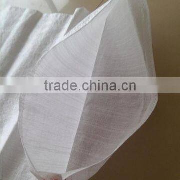 plain white pp woven bag for packaing agricultural products/rice, 100% virgin