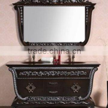 Professional export European style antique bathroom cabinet for European countries