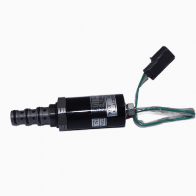 Kobelco SK200-2 SK220-2 válvula solenoide de la bomba hidráulica de la excavadora con cable YN35V00004F1