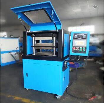 HST-300PT 30ton Lab Hot Press Machine Rubber Plate Vulcanizing Press Testing Test Machine photo-3