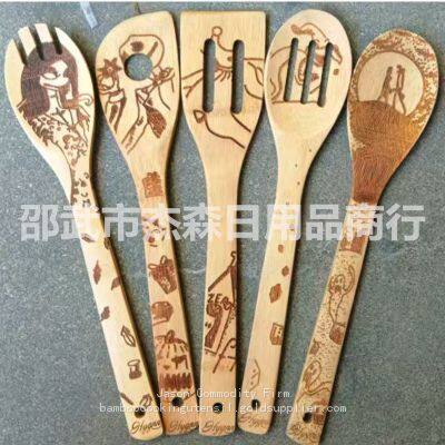 6pcs Bamboo Utensil Set,bamboo Kitchen Tools on Sale,kitchenware photo-4